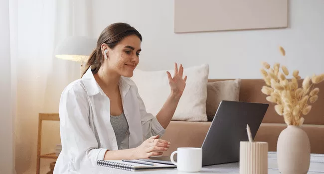 person talking with anxiety therapist