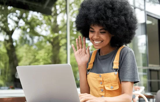 person talking to therapist