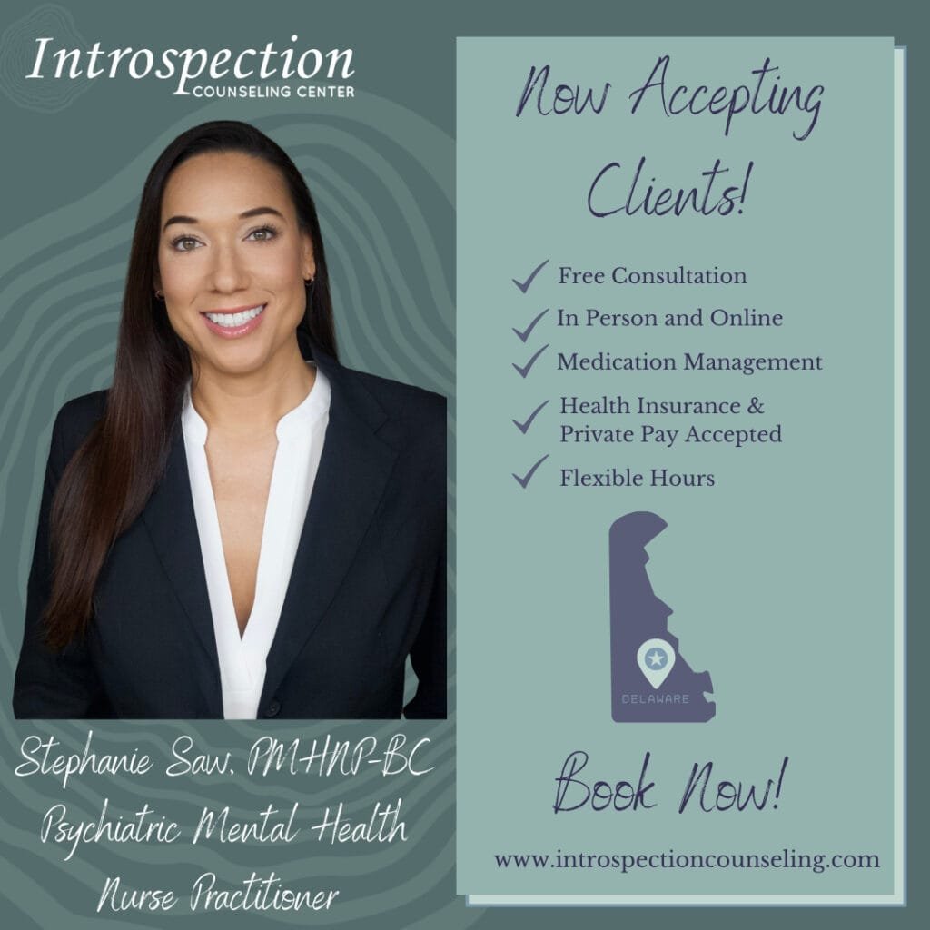 Stephanie Saw Psychiatric Nurse Practitioner at Introspection Counseling Center